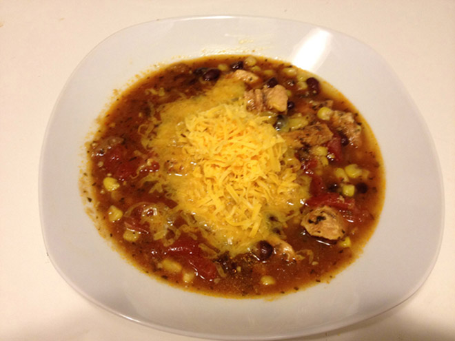 Ultra Yummy Chicken Tortilla Soup