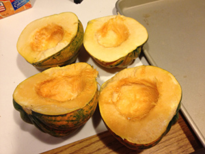 baked acorn squash 2