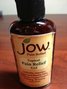 JOW Topical Pain Relief Gel Review JOW Topical Pain Relief Gel Review