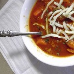 Vegetarian Hamburger Soup Recipe Featured