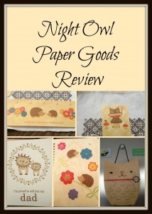 Night Owl Paper Goods Review Night Owl Paper Goods Review