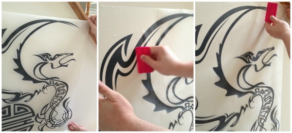 Struggling to find the perfect decor for a tricky wall? See how wall decals can be the answer in my entry way DIY project! 