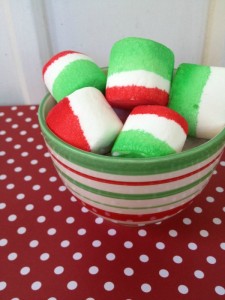 Holiday Tie Dye Marshmallows Holiday Tie Dye Marshmallows