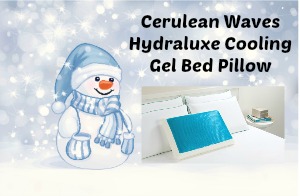 Cerulean Waves Hydraluxe Cooling Gel Bed Pillow