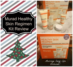 Murad Healthy Skin Regimen Kit Review: A Massage Envy Spa Exclusive Murad Healthy Skin Regimen Kit Review: A Massage Envy Spa Exclusive