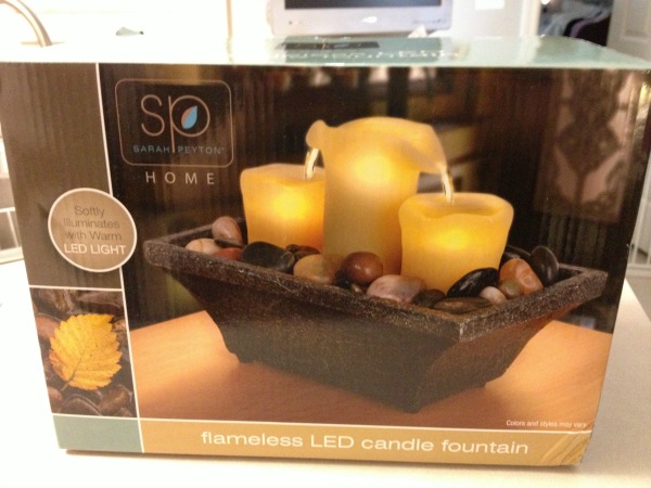 Sarah Peyton Home 3 Candle LED Fountain 2