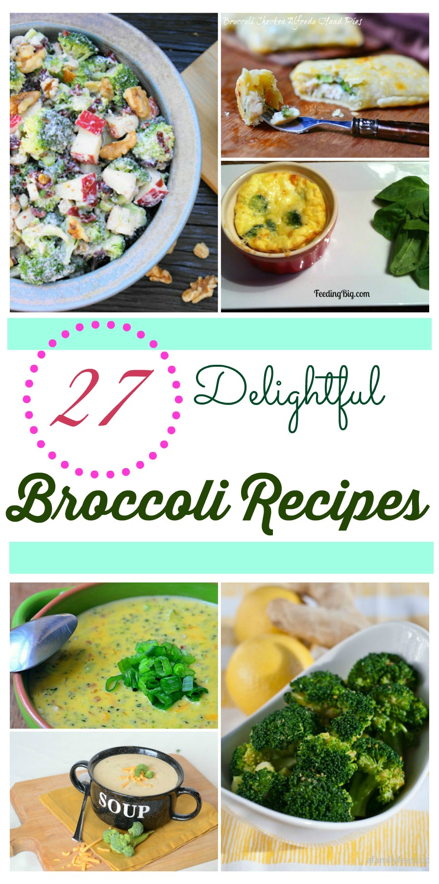 Looking for some new broccoli recipes? Check out our 26 Delightful Broccoli Recipes round up here! 