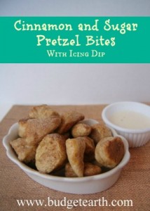 Cinnamon and Sugar Pretzel Bites Recipe Cinnamon and Sugar Pretzel Bites Recipe