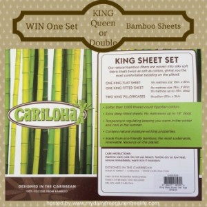 Cariloha Bamboo Sheets Giveaway Cariloha Bamboo Sheets Giveaway