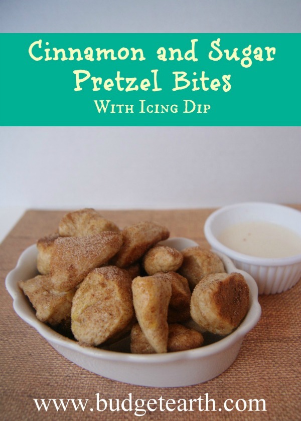 Cinnamon and Pretzel Bites