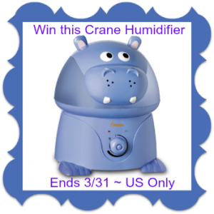 Violet the Hippo” Cool Mist Humidifier Giveaway Violet the Hippo” Cool Mist Humidifier Giveaway
