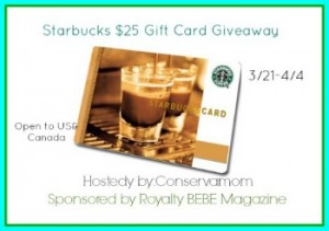 $25 Starbucks Gift Card Giveaway $25 Starbucks Gift Card Giveaway