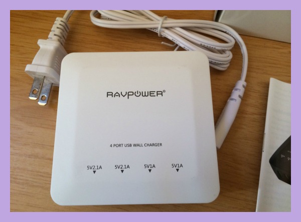 RAVPower 4-Port Rapid Charging Station 2