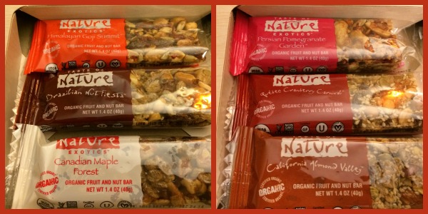 Taste of Nature snack bars