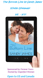 The Bottom Line by Sandy James Plus Kindle Giveaway The Bottom Line by Sandy James Plus Kindle Giveaway