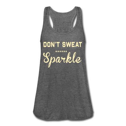 Don't Sweat Sparkle flowytank