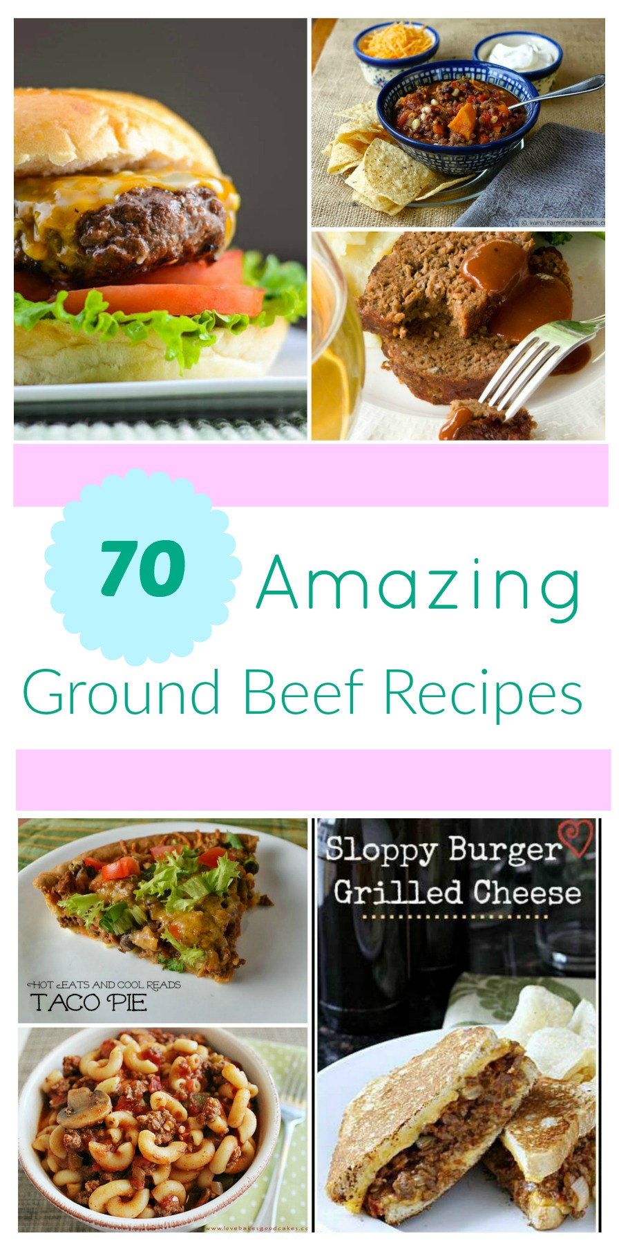 Looking for some quick ground beef recipes? Check out our Beef Ground Roundup, featuring 70 ground beef recipes, here!