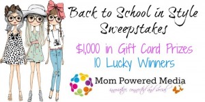 Welcome to the Back to School in Style Sweepstakes Welcome to the Back to School in Style Sweepstakes