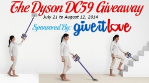 Dyson DC59 Vacuum Giveaway Dyson DC59 Vacuum Giveaway