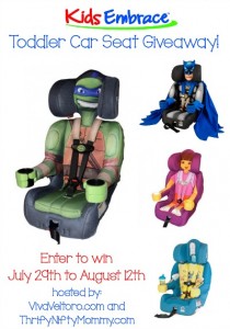 KidsEmbrace Character Car Seat Giveaway KidsEmbrace Character Car Seat Giveaway