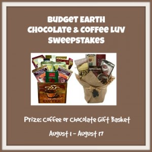 Budget Earth Chocolate & Coffee Luv Sweepstakes Budget Earth Chocolate & Coffee Luv Sweepstakes