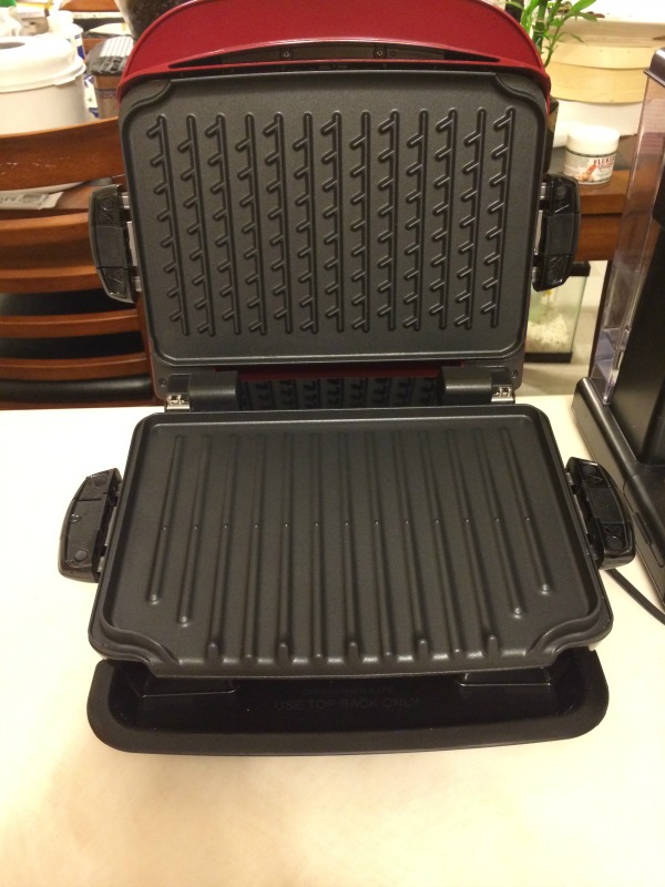 George Foreman Removable Plate Grill 1