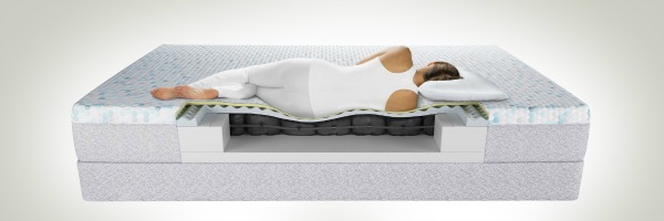 comforpedic iq 8.75 foundation mattress queen