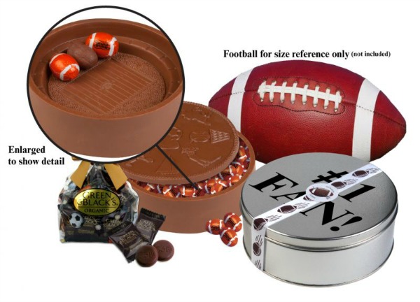 Football chocolate stadium