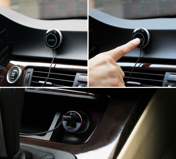 iClever Himbox HB01 Bluetooth 4.0 Hands-Free Car Kit 3