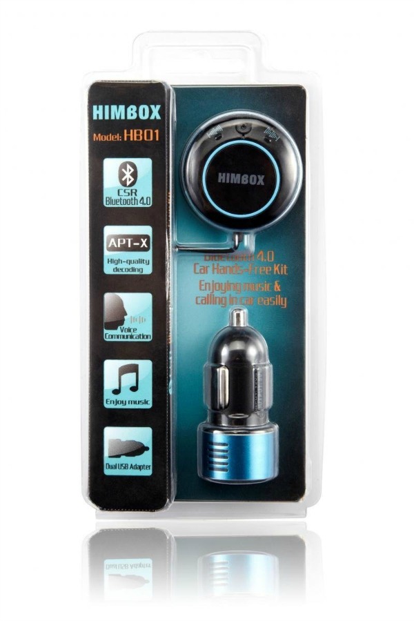 iClever Himbox HB01 Bluetooth 4.0 Hands-Free Car Kit 4