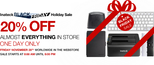 Amazing Black Friday Deals with Inateck Amazing Black Friday Deals with Inateck