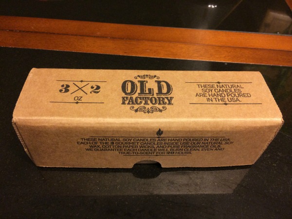 Old Fashion candles Box