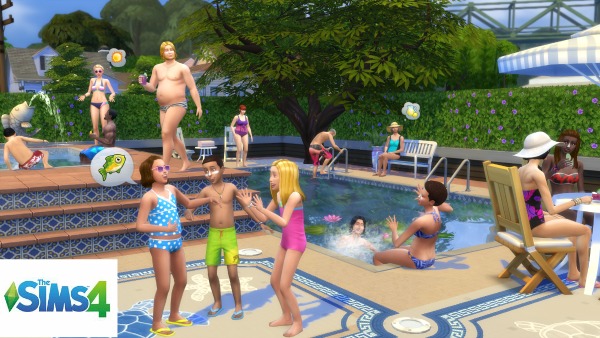 Sims 4 pool