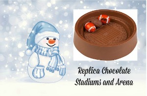 Replica Chocolate Stadiums and Arena