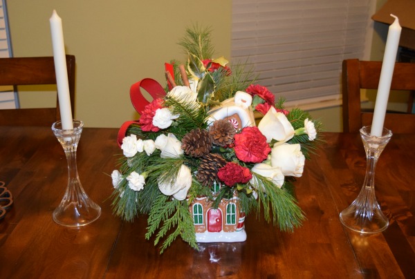 table centerpiece telaflora christmas