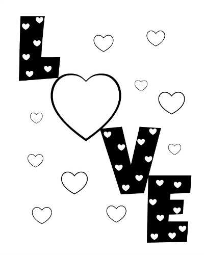 Free Printable Valentine’s Day Coloring Sheets Free Printable Valentine’s Day Coloring Sheets