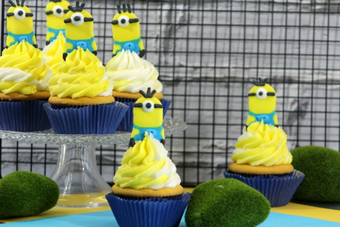 Have someone in your household that loves minions? Check out this adorable Minion Cupcake Recipe, made with homemade banana cupcakes here! 