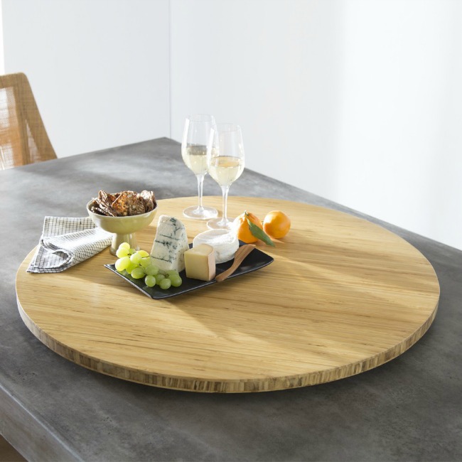 bamboo lazy susan 1