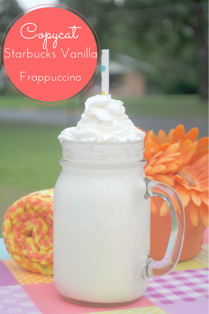 Do you love Starbucks Vanilla Frappuccino? Check out this delicious & easy to make Copycat Starbucks Vanilla Frappuccino Recipe here! 