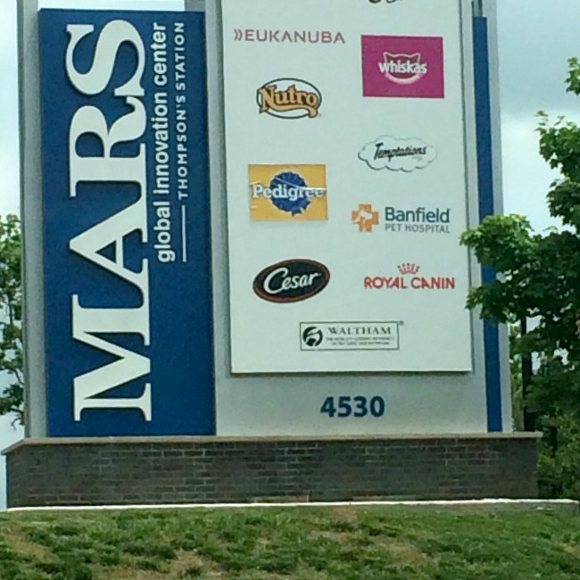 Mars Petcare Sign