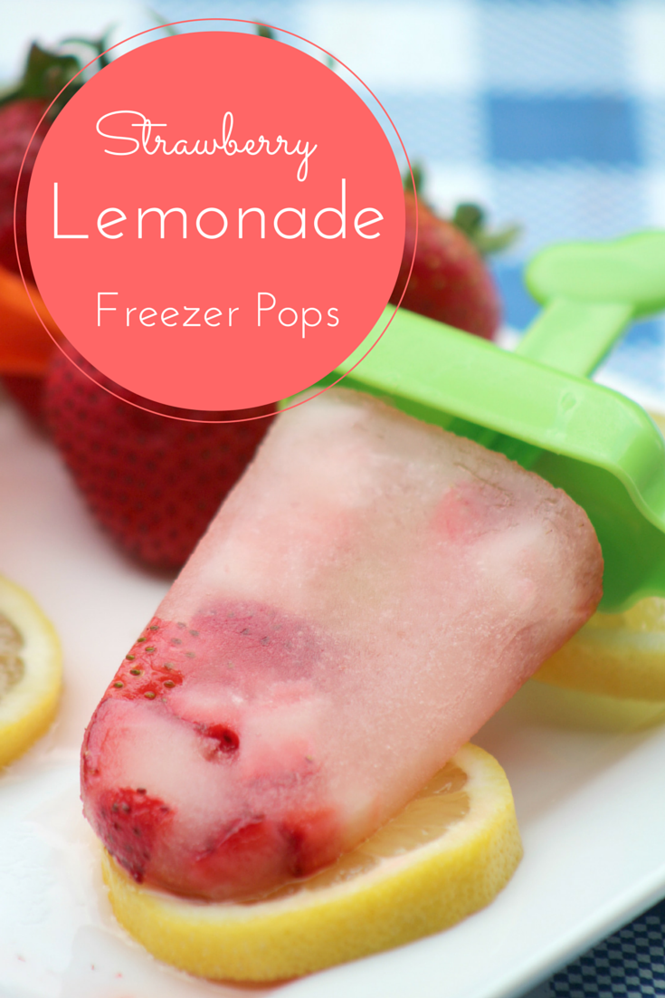 Looking for a delicious & healthy freezer pop you can make at home? Check out our Strawberry Lemonade Freezer Pops Recipe here!