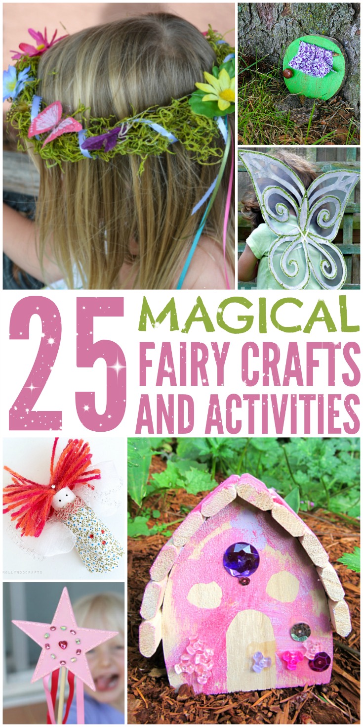 Looking for some adorable fairy themed craft projects you can make with the kids? Check out our favorite 25 Magical Fairy Crafts & Activities here! 