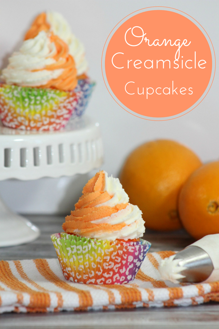Looking for some fun, summer themed cupcakes? Check out our Creamsicle Cupcake Recipe here! 