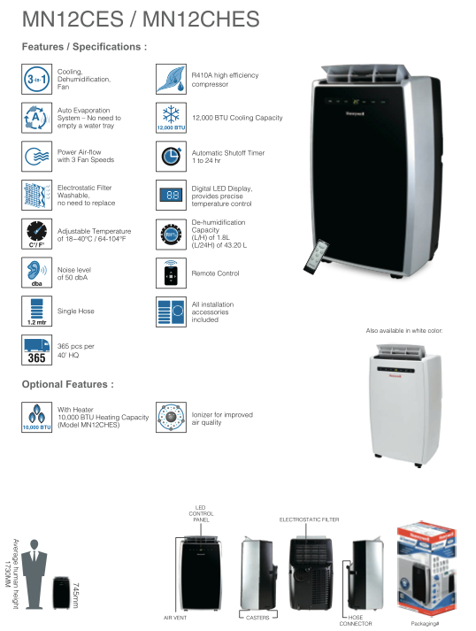 Want to stay cool this summer? Enter to win a Honeywell MN12CESWW Portable Air Conditioner (MSRP: $599.95) here!
