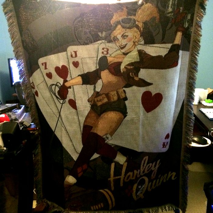 Harley Quinn Blanket 1