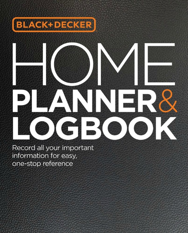 Black & Decker Home Planner & Logbook