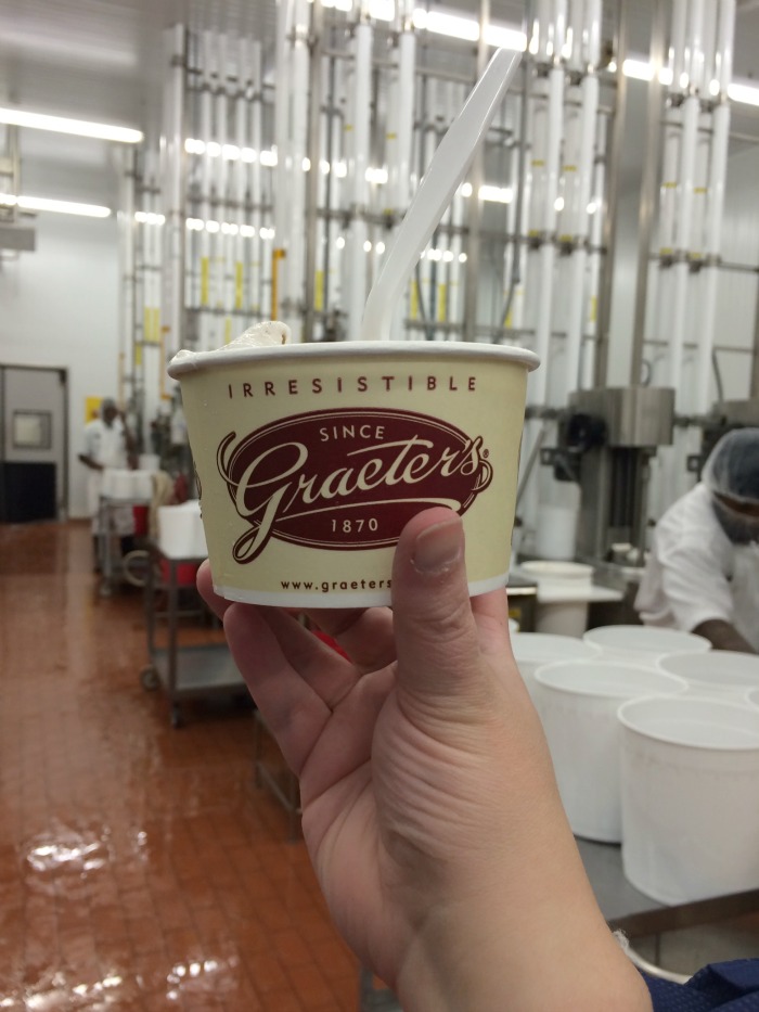 Want to learn more about how true ice cream is made? Check out our exclusive tour of Graeter's ice cream facility & learn how their ice cream is made here! 