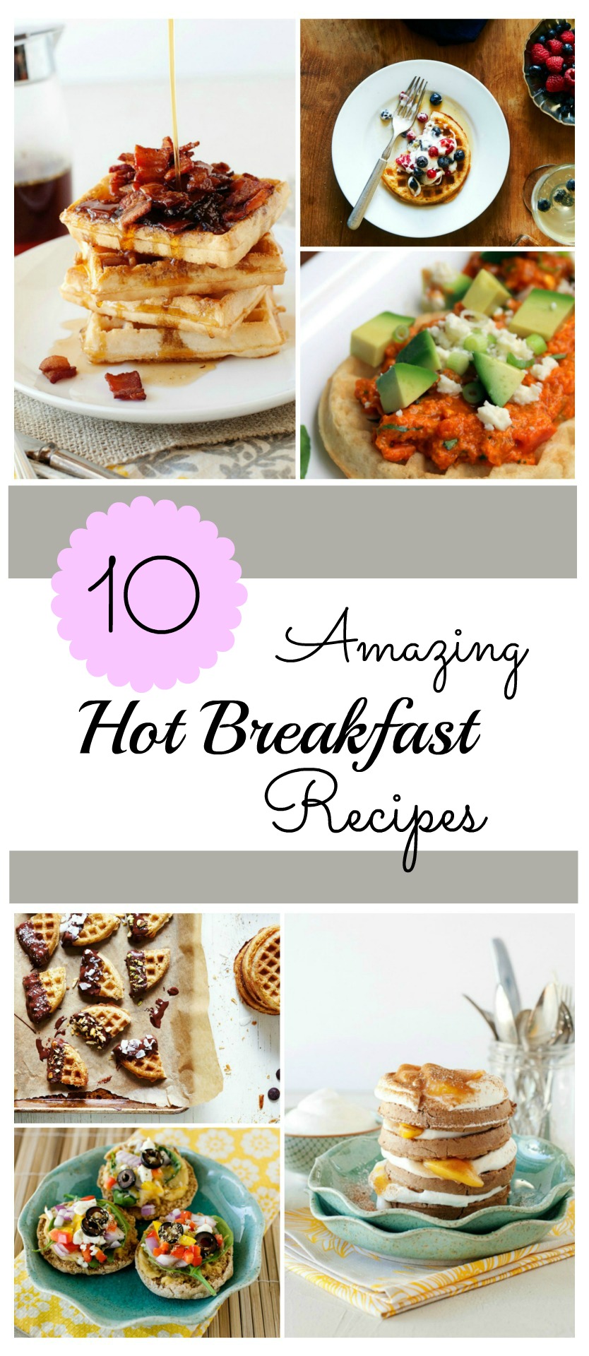 Looking for some yummy breakfast ideas? Check out these 10 Amazing Hot Breakfast Recipes and see why we are a big fan of Van's Frozen Waffles here! 