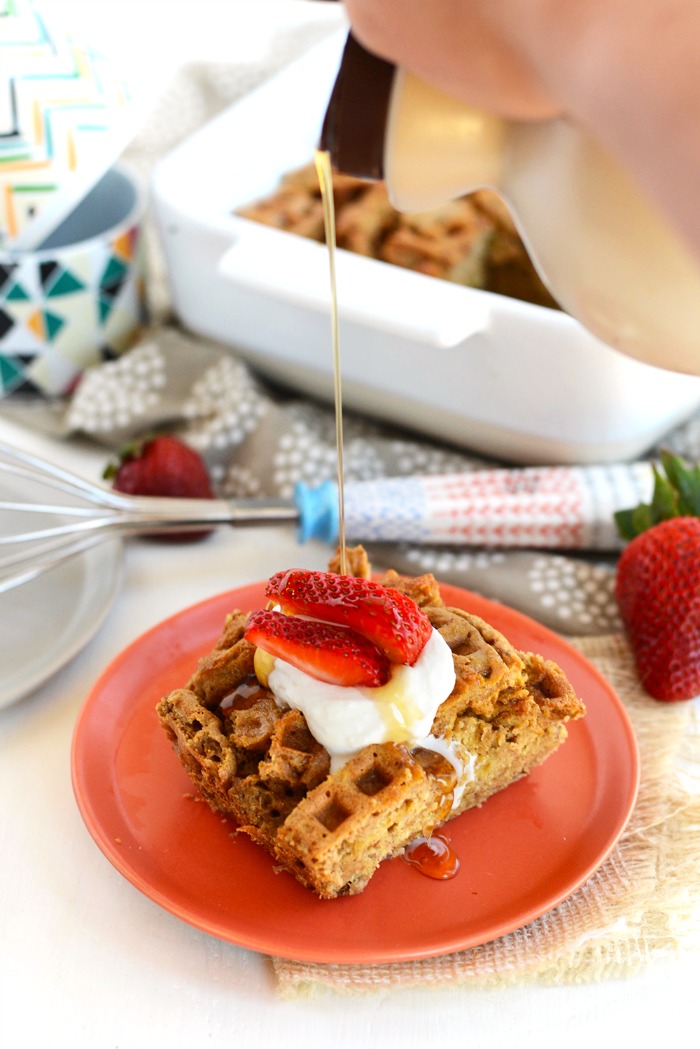 Waffle French Toast Bake