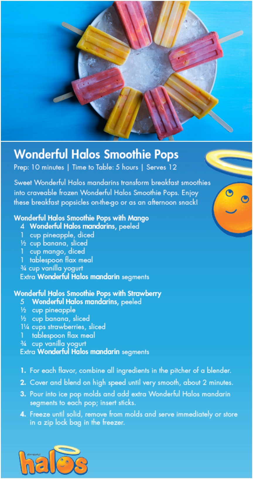 Wonderful Halos Smoothie Pops